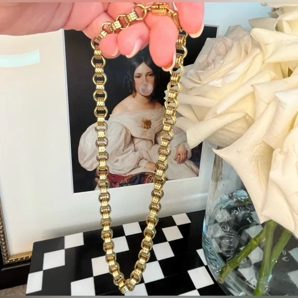 GIVENCHY ROLO LINK NECKLACE - Picture 5 of 13